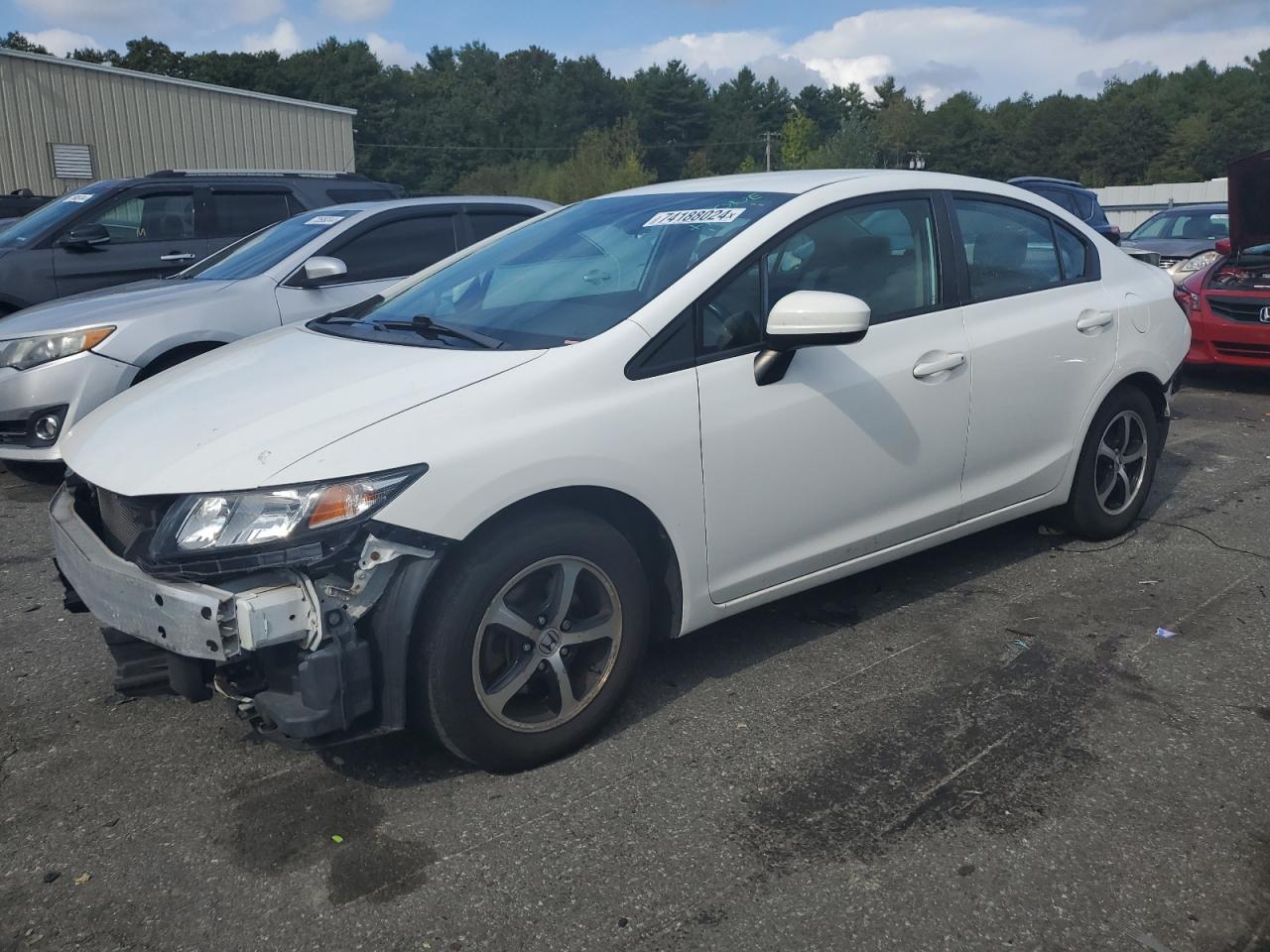 2015 Honda Civic VIN 19XFB2F74FE278100