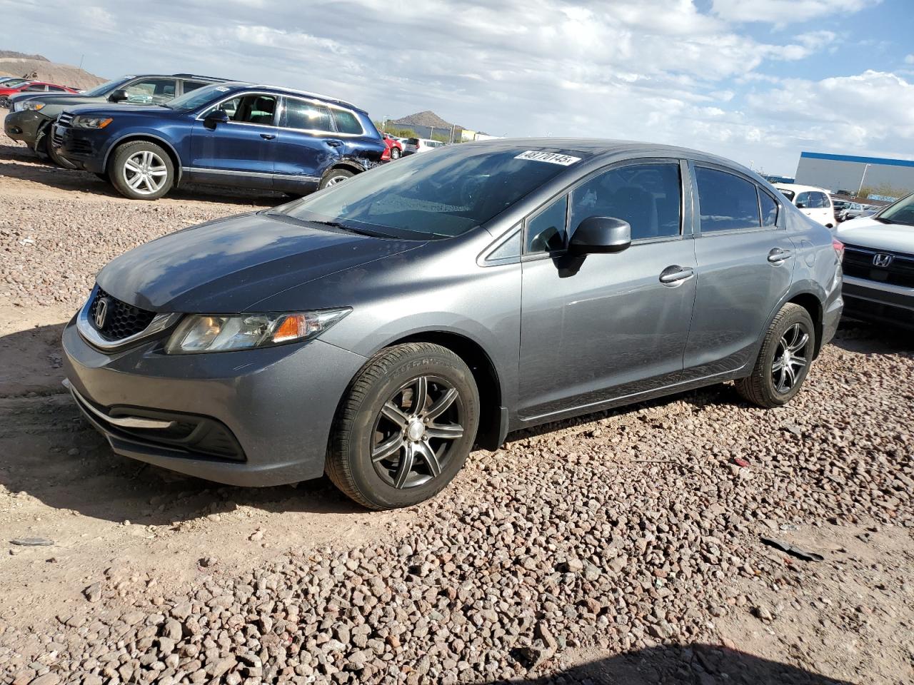 2013 Honda Civic VIN 2HGFB2F52DH575318