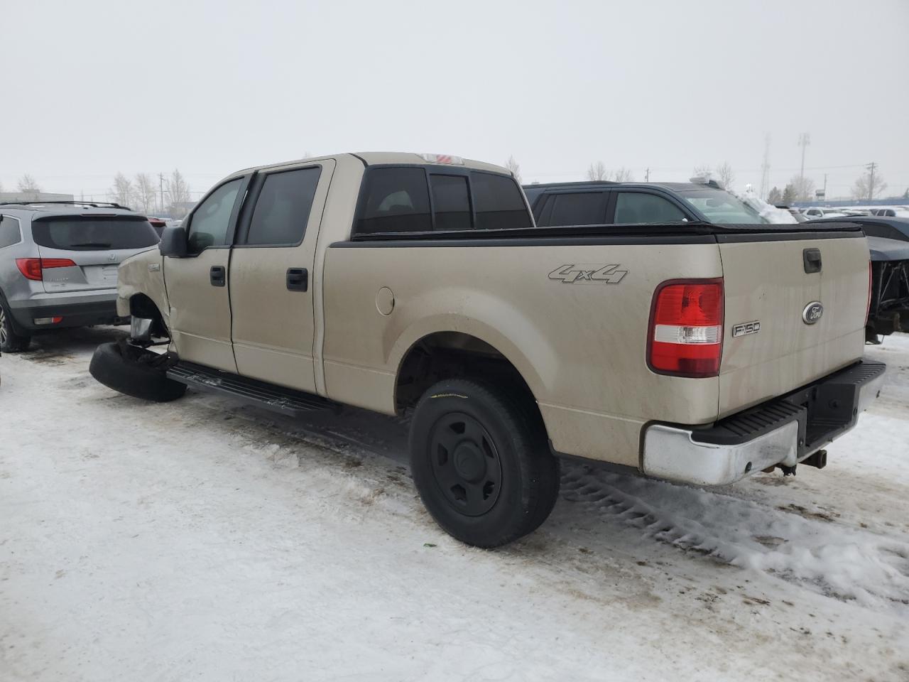 2007 Ford F-150 VIN 1FTPW14V87FA13918 Copart auction photo, side / undercarriage damage thumbnail 2
