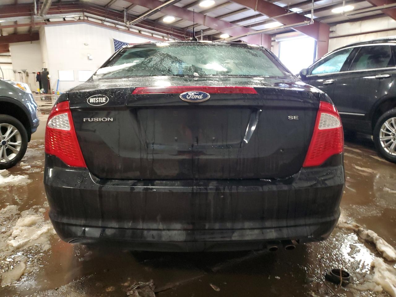 2012 Ford Fusion VIN 3FAHP0HA5CR151020 Copart auction photo, front end / side damage thumbnail 6