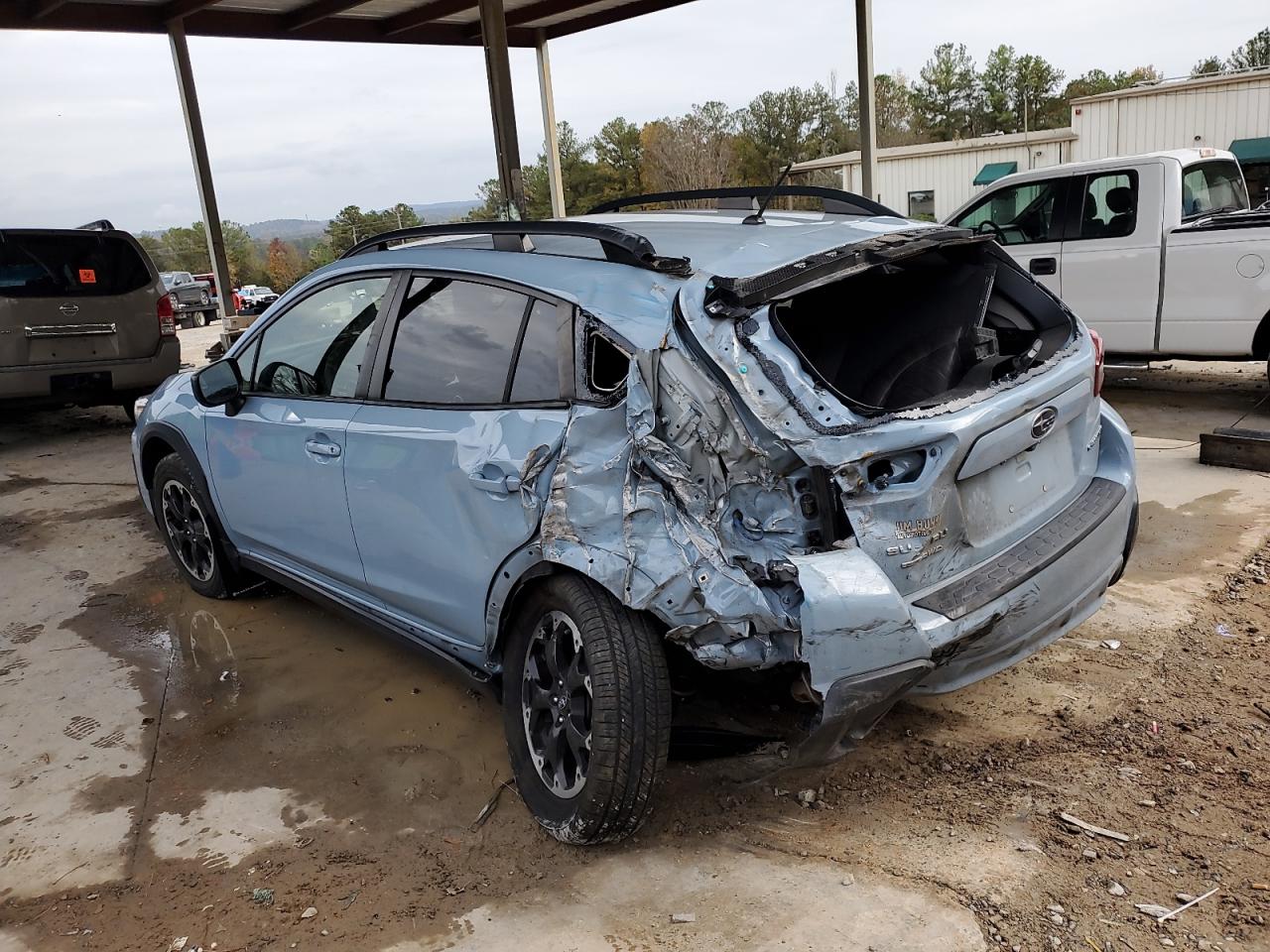 2021 Subaru XV VIN JF2GTABC4MH237067 Copart auction photo, rear end / undercarriage damage thumbnail 2
