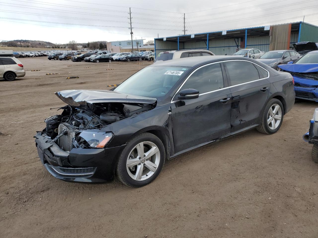 2014 Volkswagen Passat VIN 1VWAT7A35EC033978
