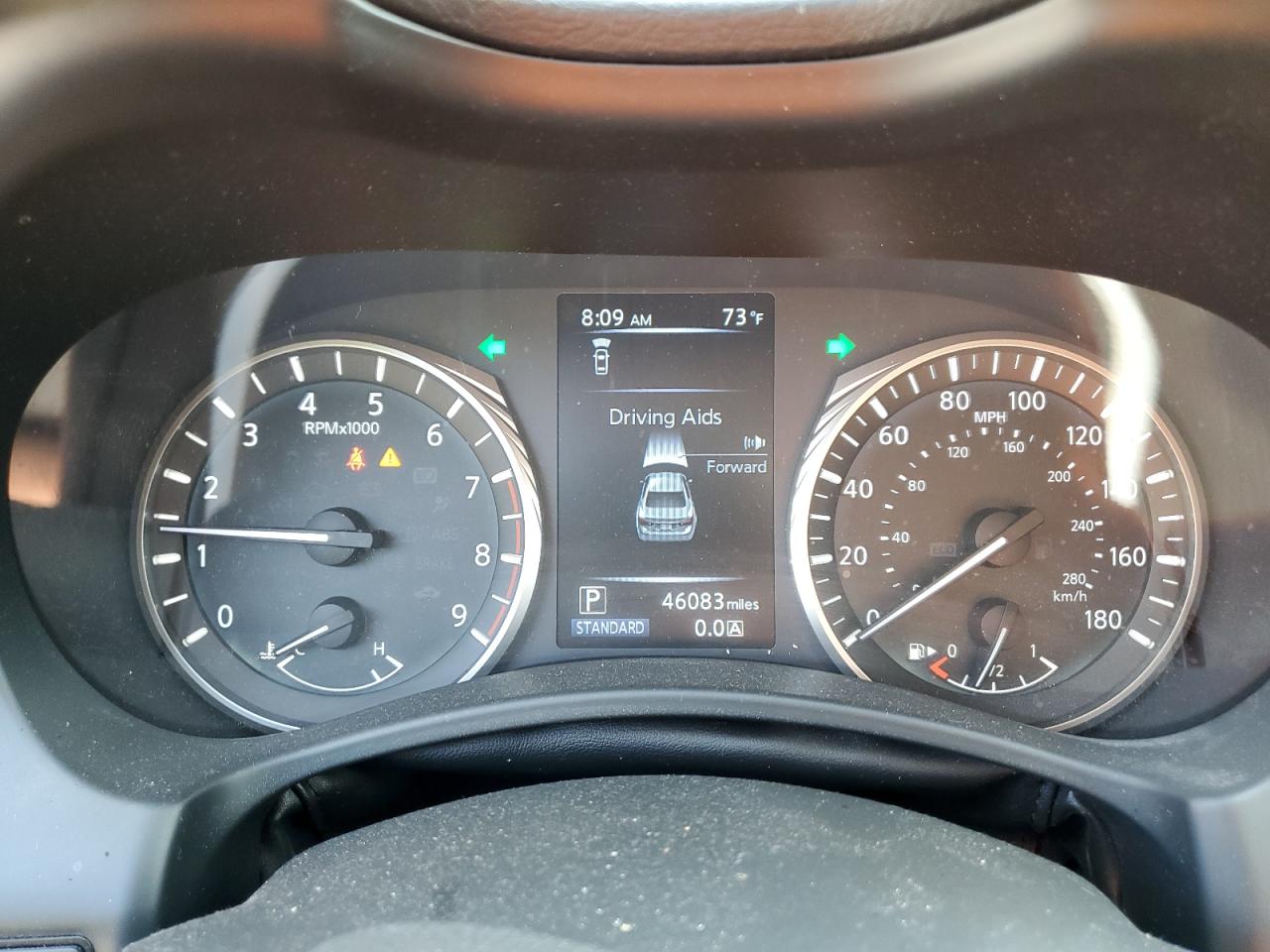 2019 Infiniti Q50 VIN JN1EV7AR1KM555938 Copart auction photo, minor dent/scratches damage thumbnail 9