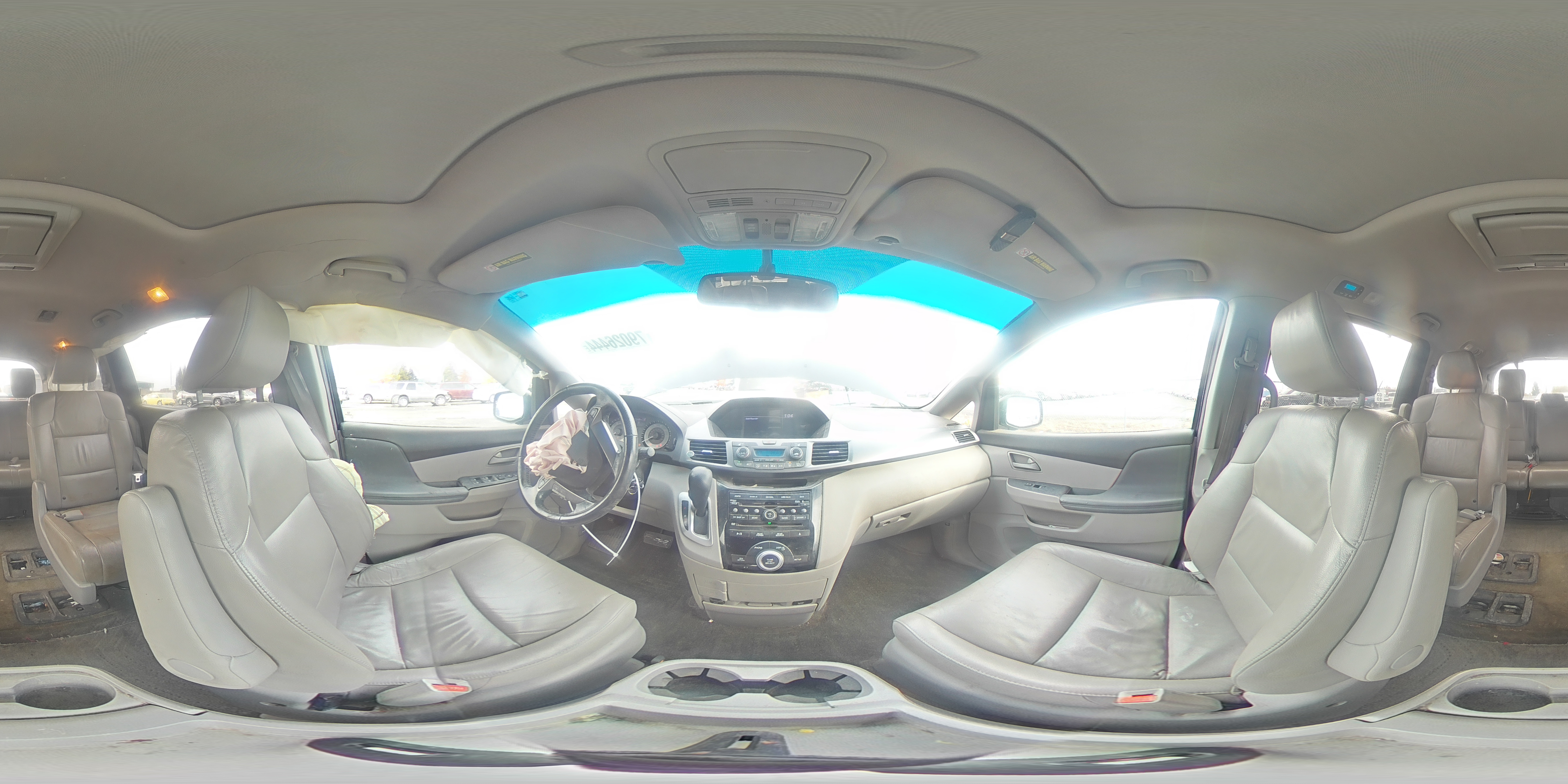 2012 Honda Odyssey VIN 5FNRL5H68CB146642 Copart auction photo, front end / undercarriage damage thumbnail 14