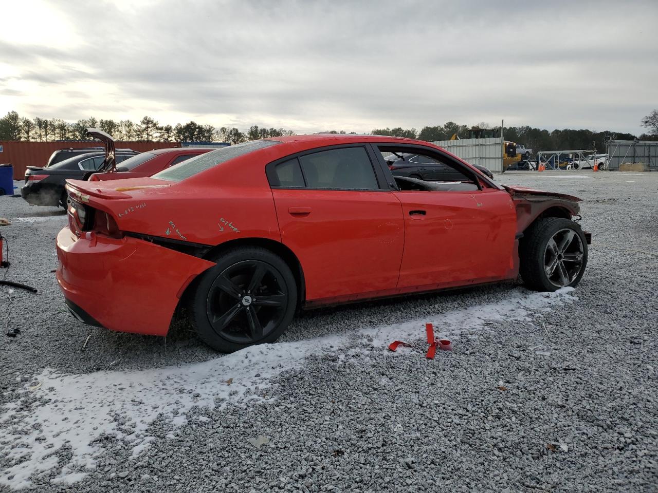 2018 Dodge Charger VIN 2C3CDXCT9JH122311 Copart auction photo, burn - interior / all over damage thumbnail 3