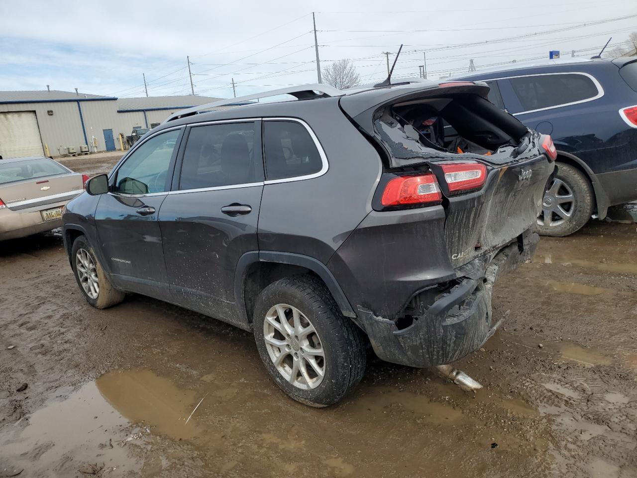 2014 Jeep Grand Cherokee VIN 1C4PJLCB8EW158052 Copart auction photo, rear end / minor dent/scratches damage thumbnail 2