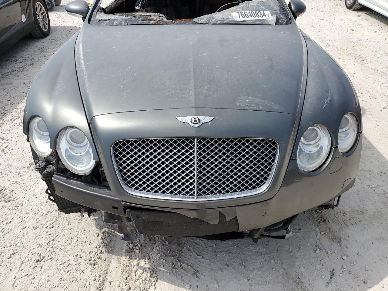 2005 Bentley Continental VIN SCBCR63W95C028121 Copart auction photo, burn - interior damage thumbnail 11