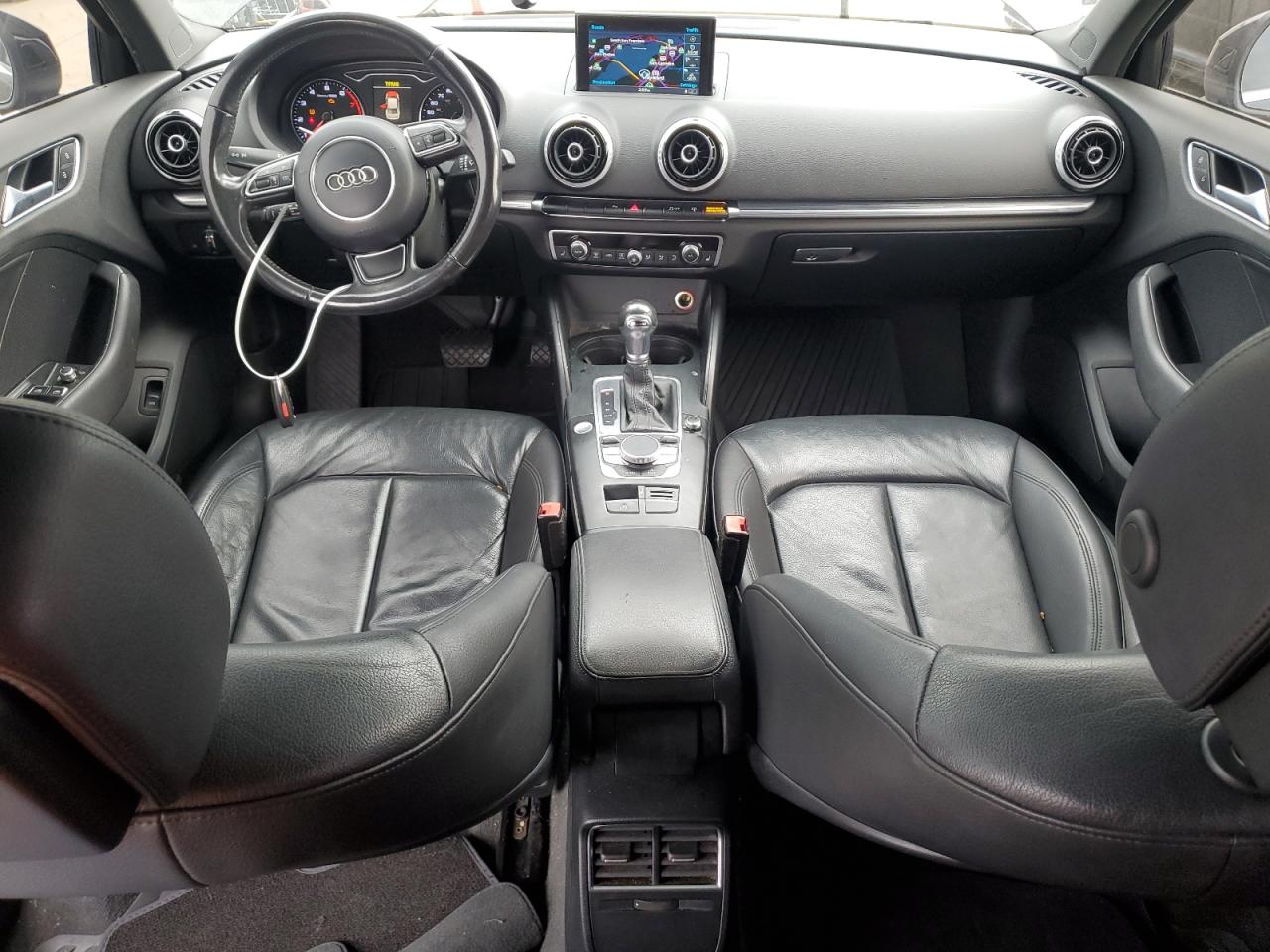 2016 Audi A3 VIN WAUC7GFF5G1025801 Copart auction photo, front end / undercarriage damage thumbnail 8