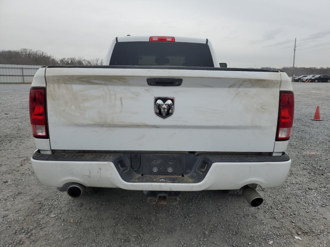 2014 RAM 1500 VIN 1C6RR6FT1ES238153 Copart auction photo, front end / all over damage thumbnail 6