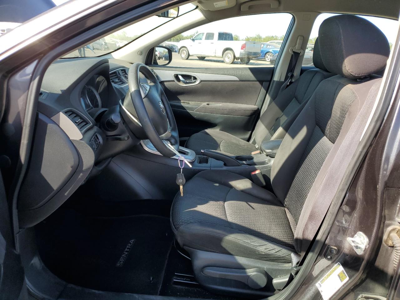 2014 Nissan Sentra VIN 3N1AB7AP2EY280247 Copart auction photo, rear end damage thumbnail 7