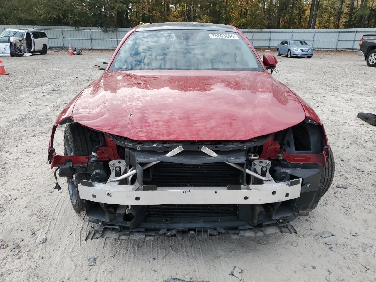 2017 Alfa Romeo Giulia VIN ZARFAECN5H7532736 Copart auction photo, unknown damage thumbnail 5