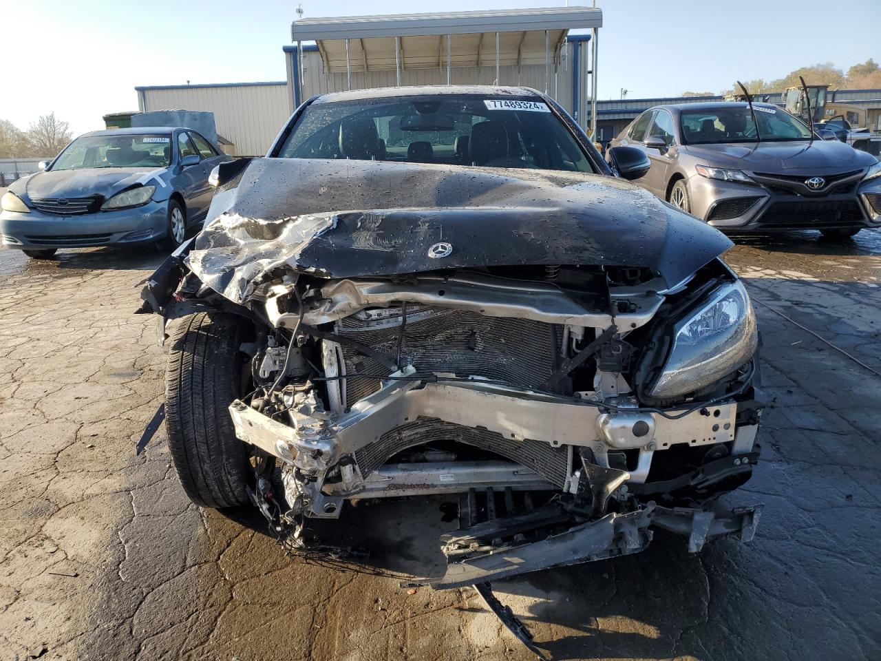 2018 Mercedes-Benz C-klasse VIN 55SWF4KB7JU269810 Copart auction photo, front end / rear end damage thumbnail 5