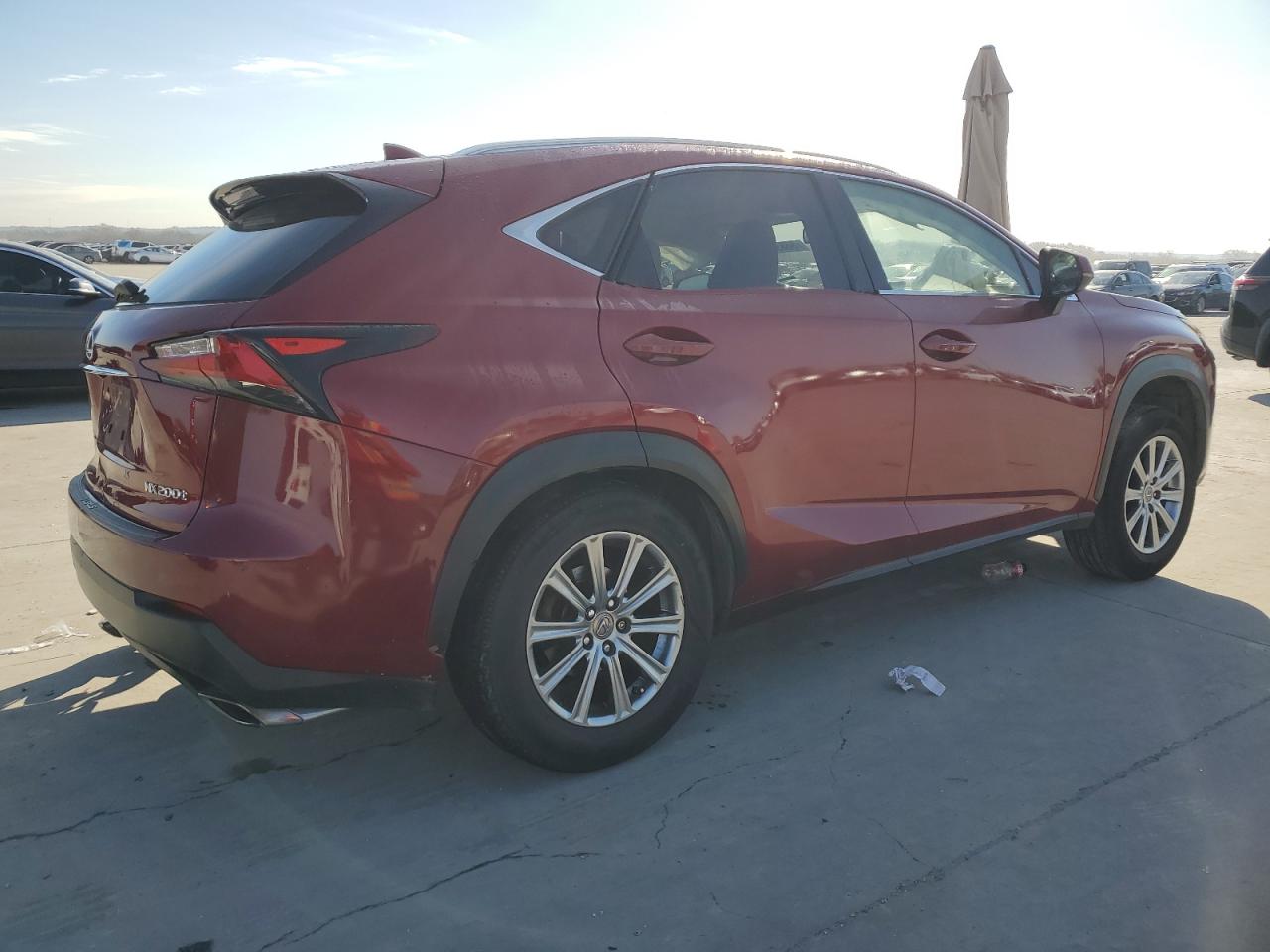 2015 Lexus NX VIN JTJYARBZ6F2012924 Copart auction photo, all over / undercarriage damage thumbnail 3