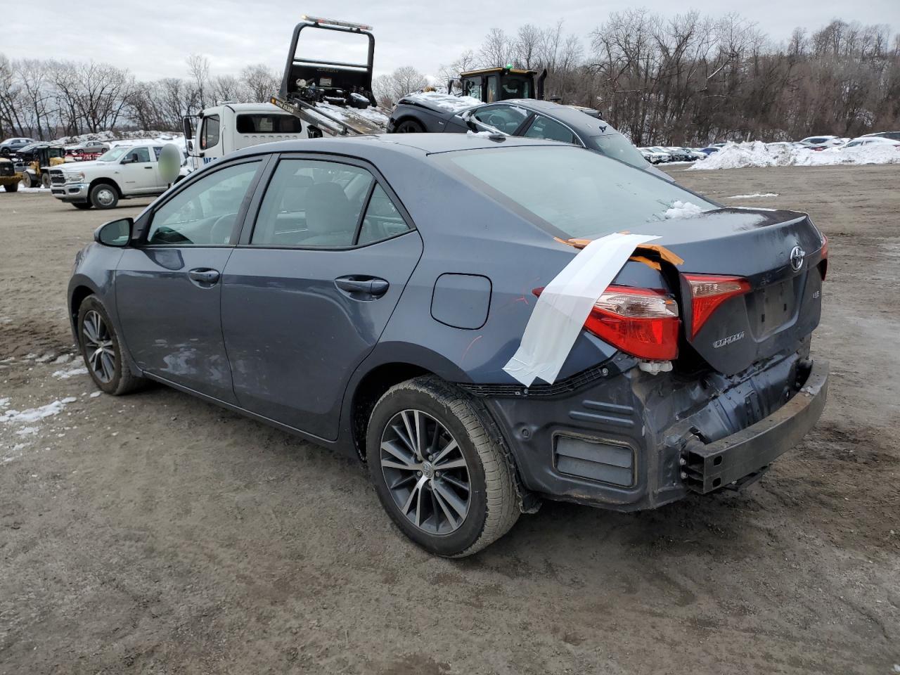 2017 Toyota Corolla VIN 5YFBURHE1HP598103 Copart auction photo, rear end / minor dent/scratches damage thumbnail 2