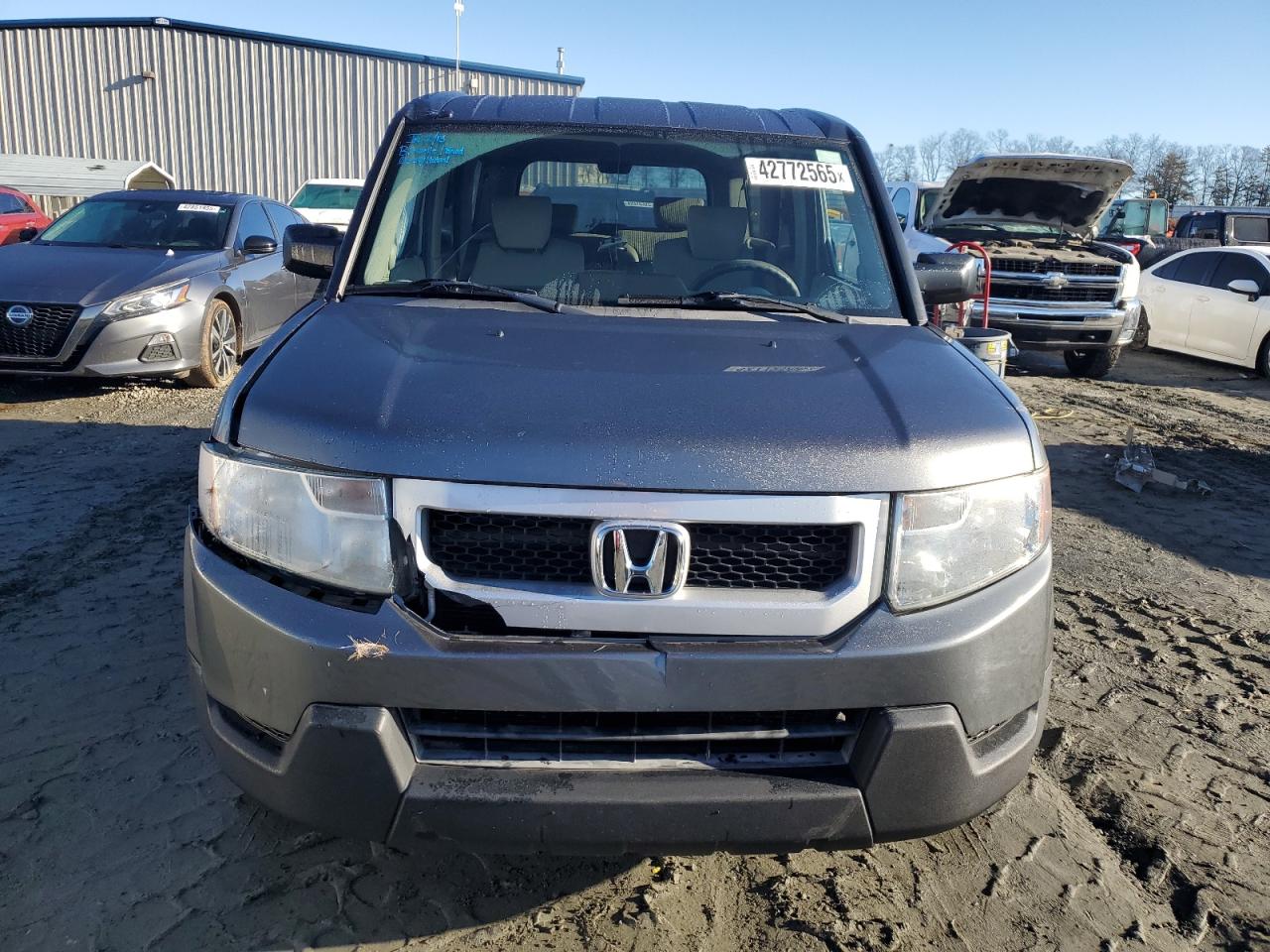 2010 Honda Element VIN 5J6YH1H32AL002696 Copart auction photo, front end damage thumbnail 5