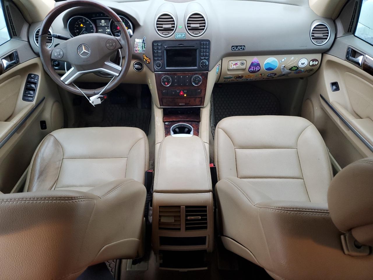 2011 Mercedes-Benz M-klasse VIN 4JGBB8GB4BA699683 Copart auction photo, rear end / front end damage thumbnail 8