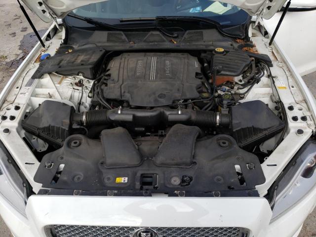 2013 Jaguar XJ VIN SAJWJ1CD0D8V53753 Copart auction photo, vandalism damage thumbnail 11