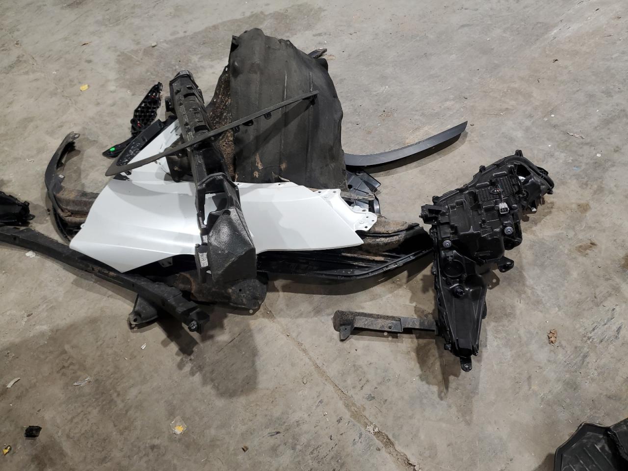 2022 Toyota Highlander VIN 5TDGZRBH0NS587929 Copart auction photo, front end damage thumbnail 15