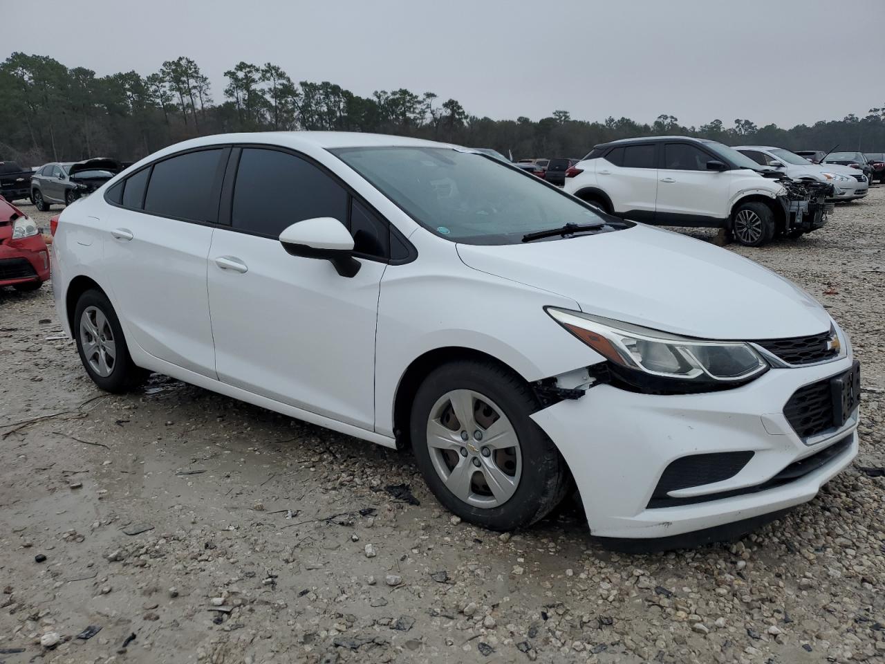 2017 Chevrolet Cruze VIN 1G1BC5SMXH7269924 Copart auction photo, front end / side damage thumbnail 4