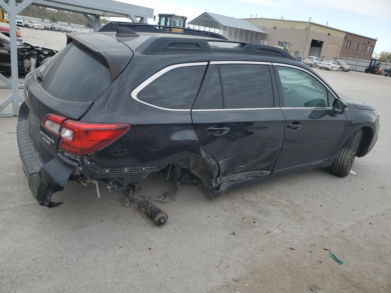 2017 Subaru Outback VIN 4S4BSANC0H3240005 Copart auction photo, side / undercarriage damage thumbnail 3