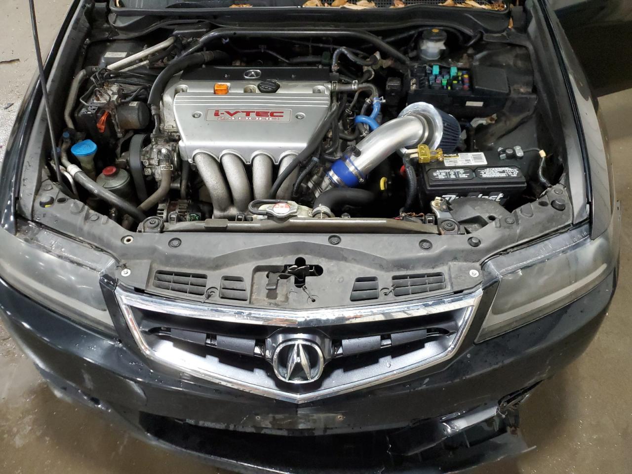 2007 Acura TSX VIN JH4CL96907C011831 Copart auction photo, side / front end damage thumbnail 11