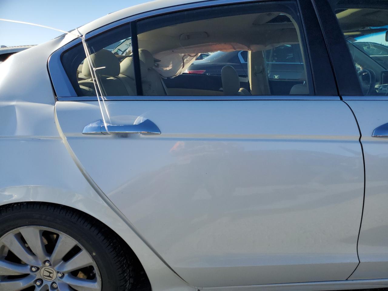 2011 Honda Accord VIN 1HGCP3F82BA003147 Copart auction photo, rear end / side damage thumbnail 10