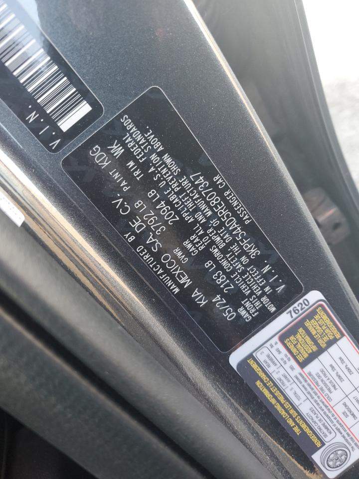 2024 KIA Forte VIN 3KPF54AD5RE807347 Copart auction photo, front end damage thumbnail 12