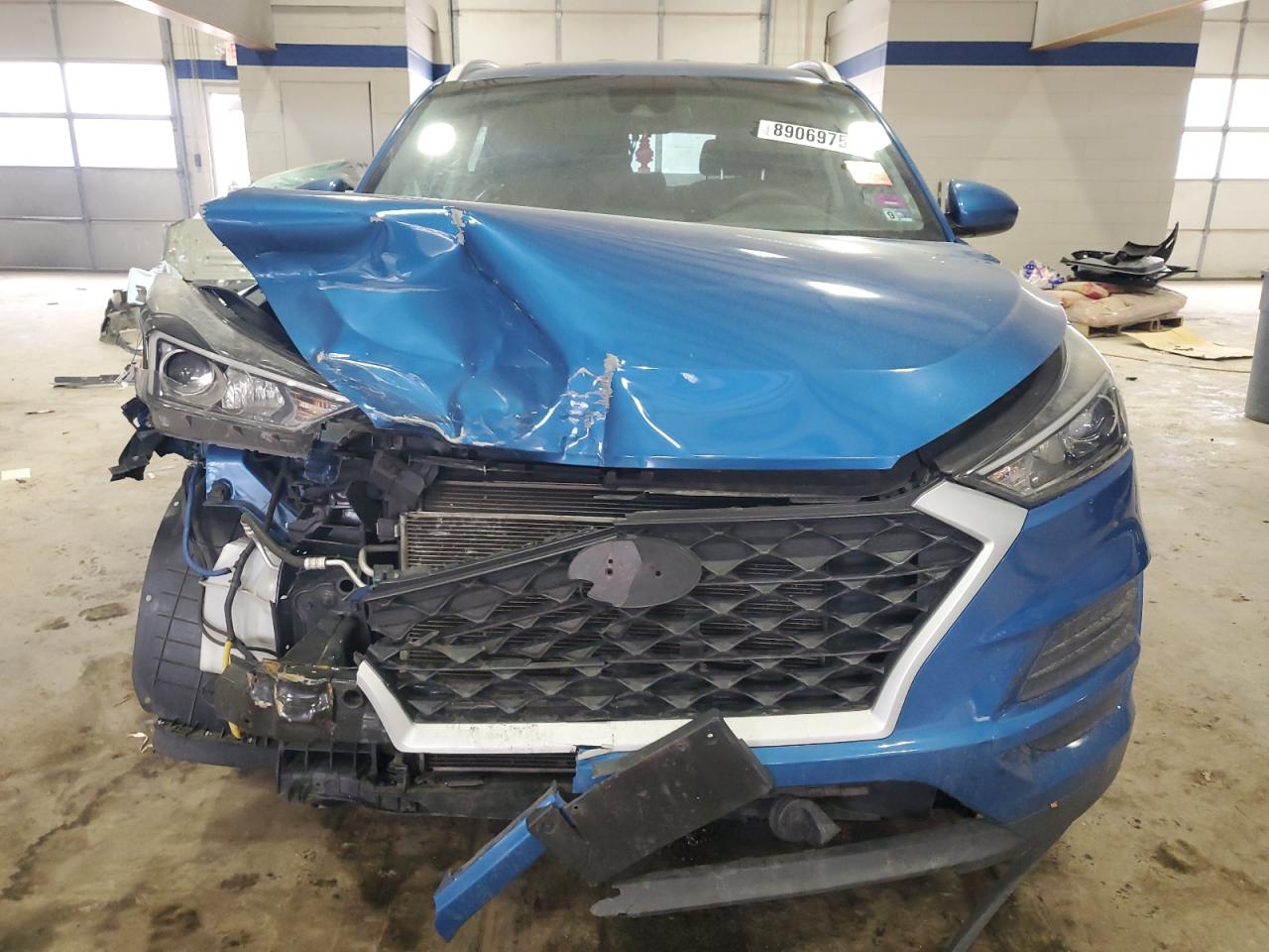2020 Hyundai Tucson VIN KM8J3CA43LU088114 Copart auction photo, front end damage thumbnail 5