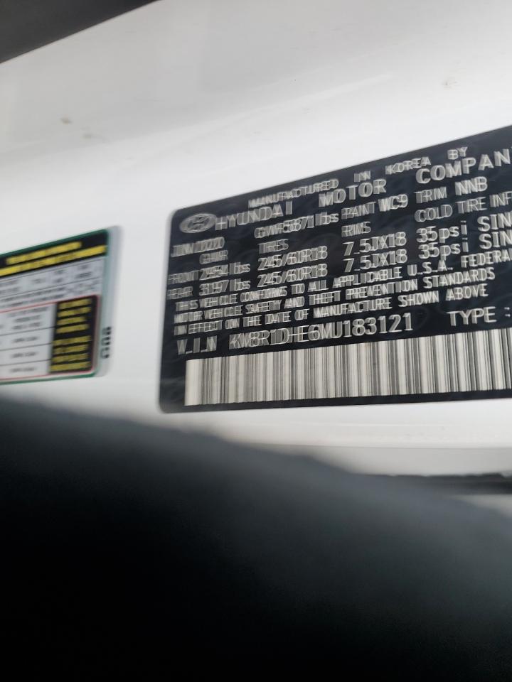 2021 Hyundai Palisade VIN KM8R1DHE6MU183121 Copart auction photo, front end damage thumbnail 13