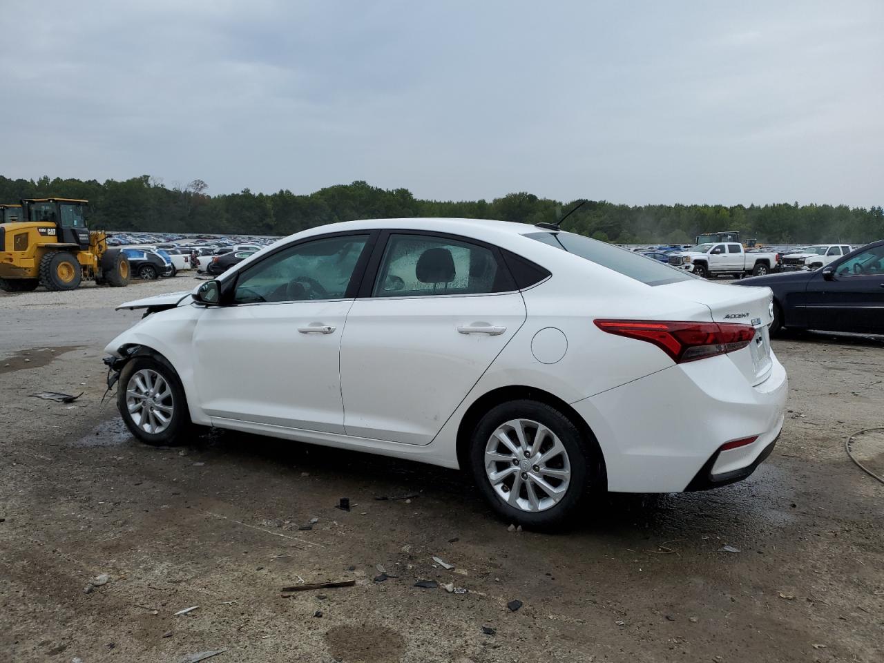 2021 Hyundai Accent VIN 3KPC24A6XME150485 Copart auction photo, front end / all over damage thumbnail 2