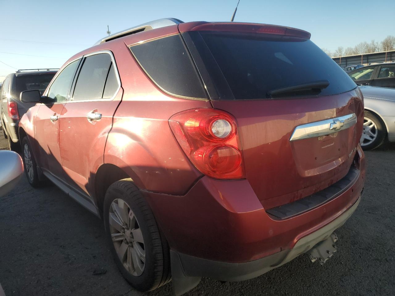2010 Chevrolet Equinox VIN 2CNALFEWXA6284771 Copart auction photo, front end / rear end damage thumbnail 2