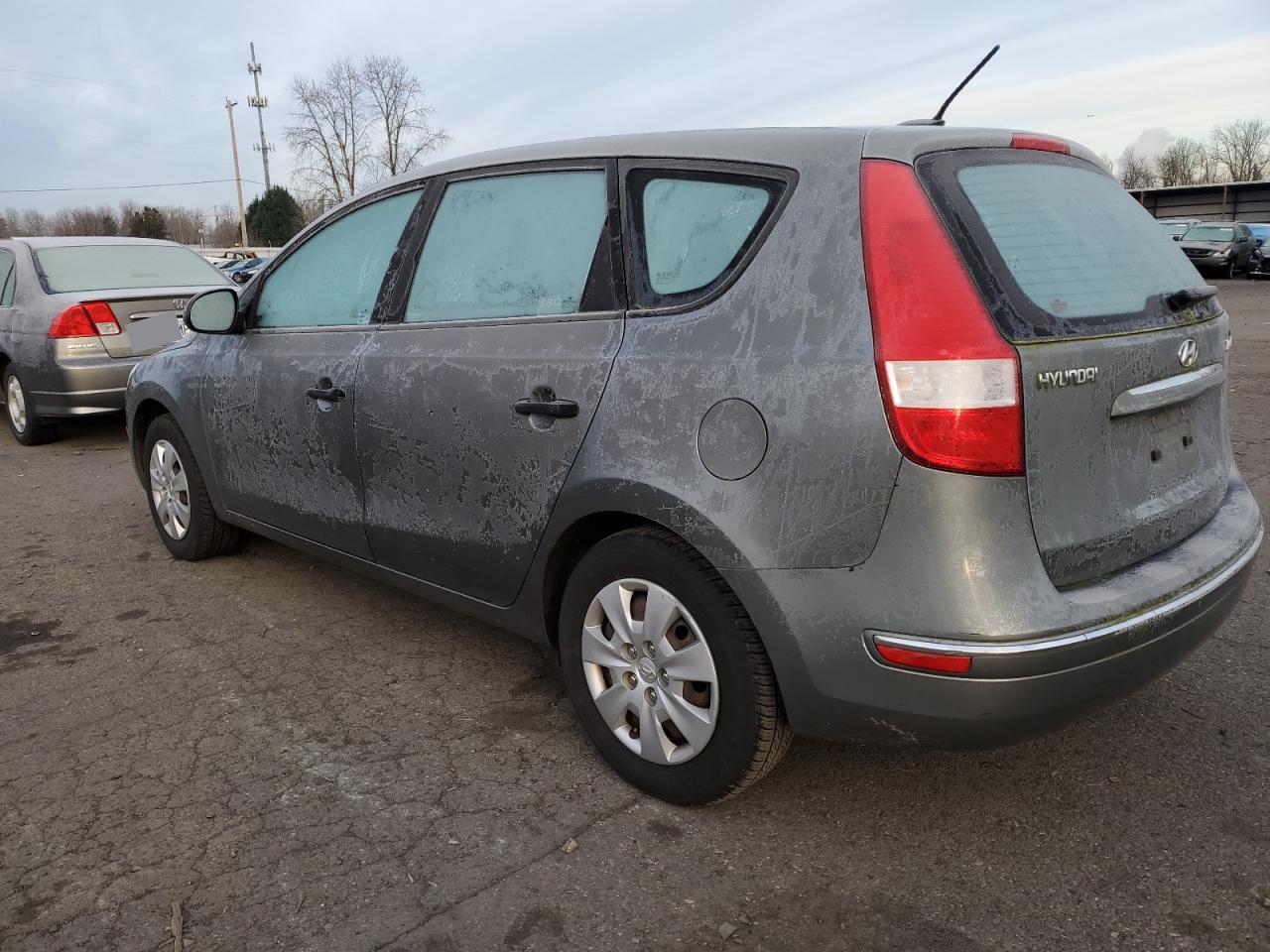 2010 Hyundai Elantra VIN KMHDB8AE6AU053344 Copart auction photo, vandalism damage thumbnail 2