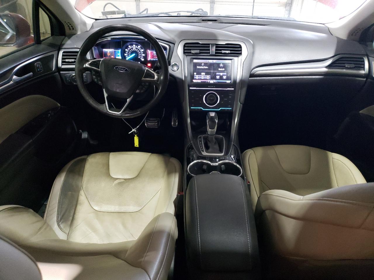 2014 Ford Fusion VIN 3FA6P0D94ER210337 Copart auction photo, front end damage thumbnail 8