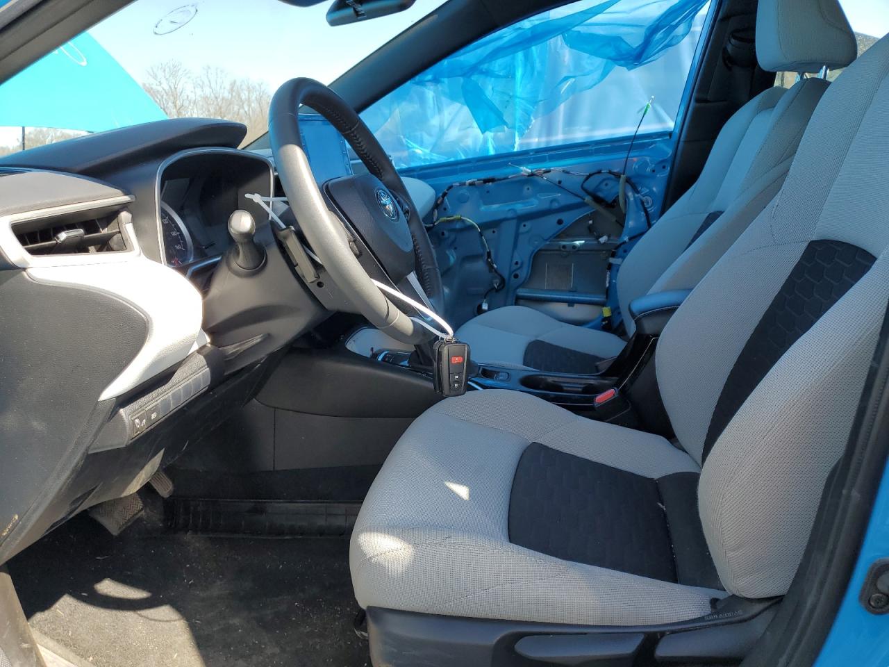 2021 Toyota Corolla VIN JTND4MBEXM3136738 Copart auction photo, front end / side damage thumbnail 7