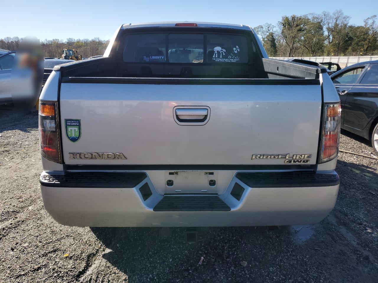 2006 Honda Ridgeline VIN 2HJYK16526H564531 Copart auction photo, front end damage thumbnail 6