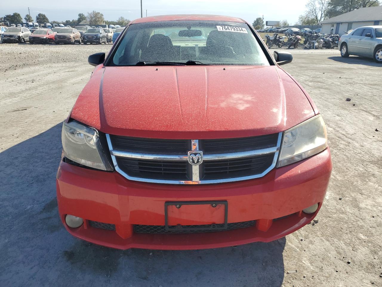2009 Dodge Avenger VIN 1B3LC56B59N529455 Copart auction photo, front end damage thumbnail 5