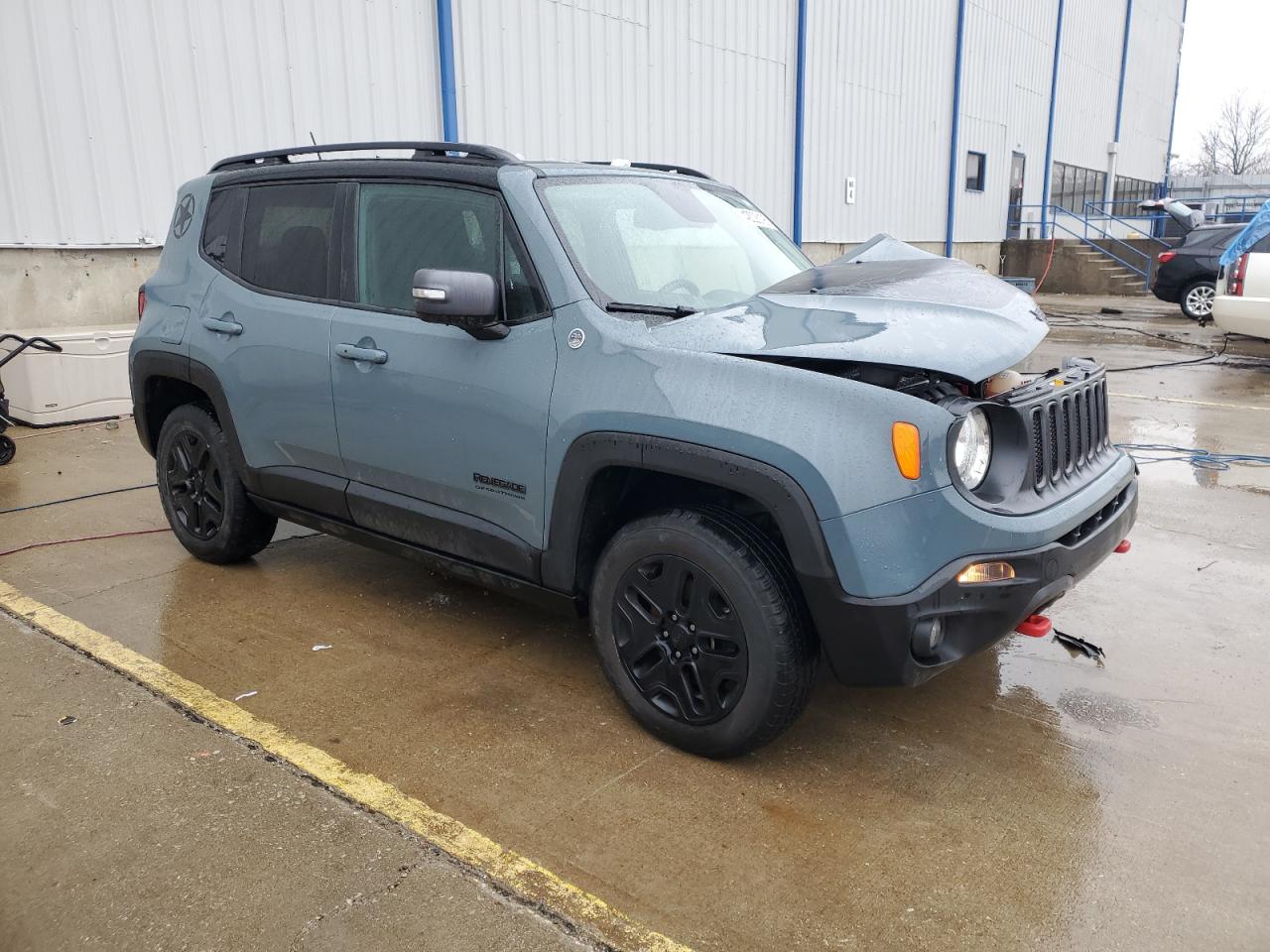 2017 Jeep Renegade VIN ZACCJBCB9HPE78684 Copart auction photo, front end damage thumbnail 4