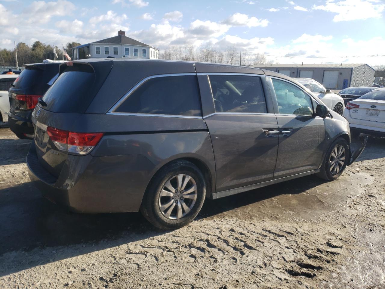 2016 Honda Odyssey VIN 5FNRL5H31GB043364 Copart auction photo, front end damage thumbnail 3