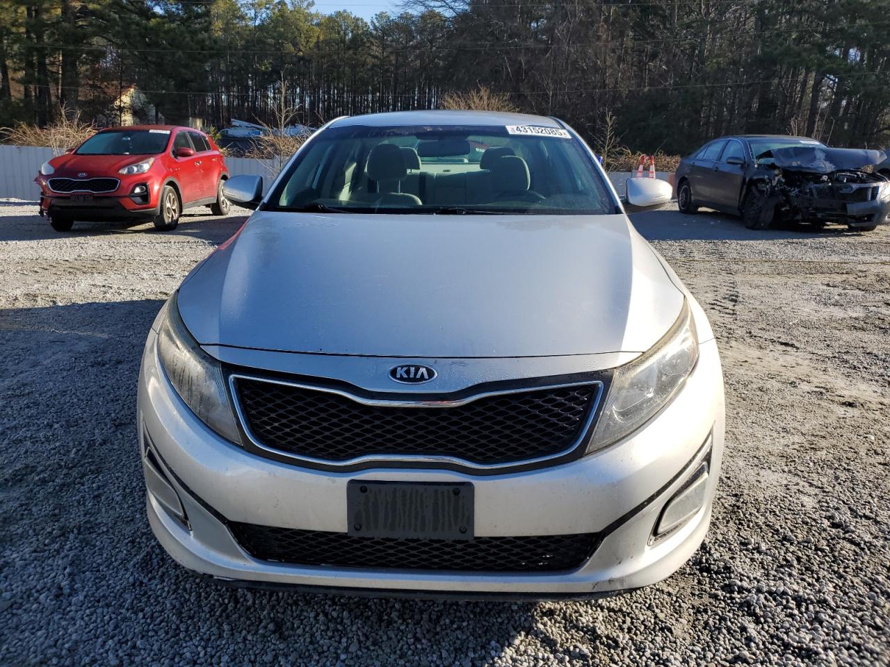 2015 KIA Optima VIN 5XXGM4A70FG443052 Copart auction photo, all over damage thumbnail 5