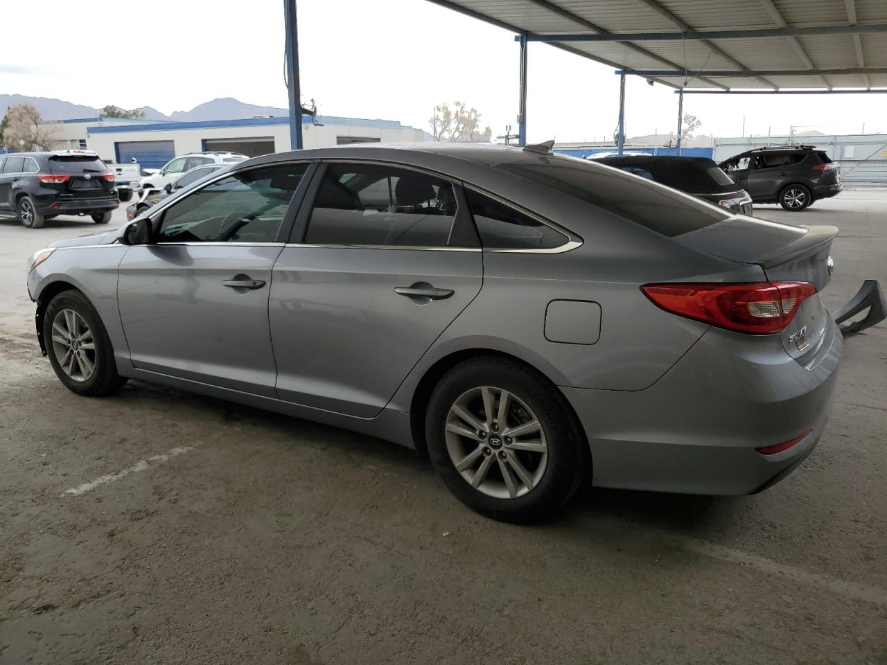 2016 Hyundai Sonata VIN 5NPE24AF7GH309018 Copart auction photo, front end / minor dent/scratches damage thumbnail 2