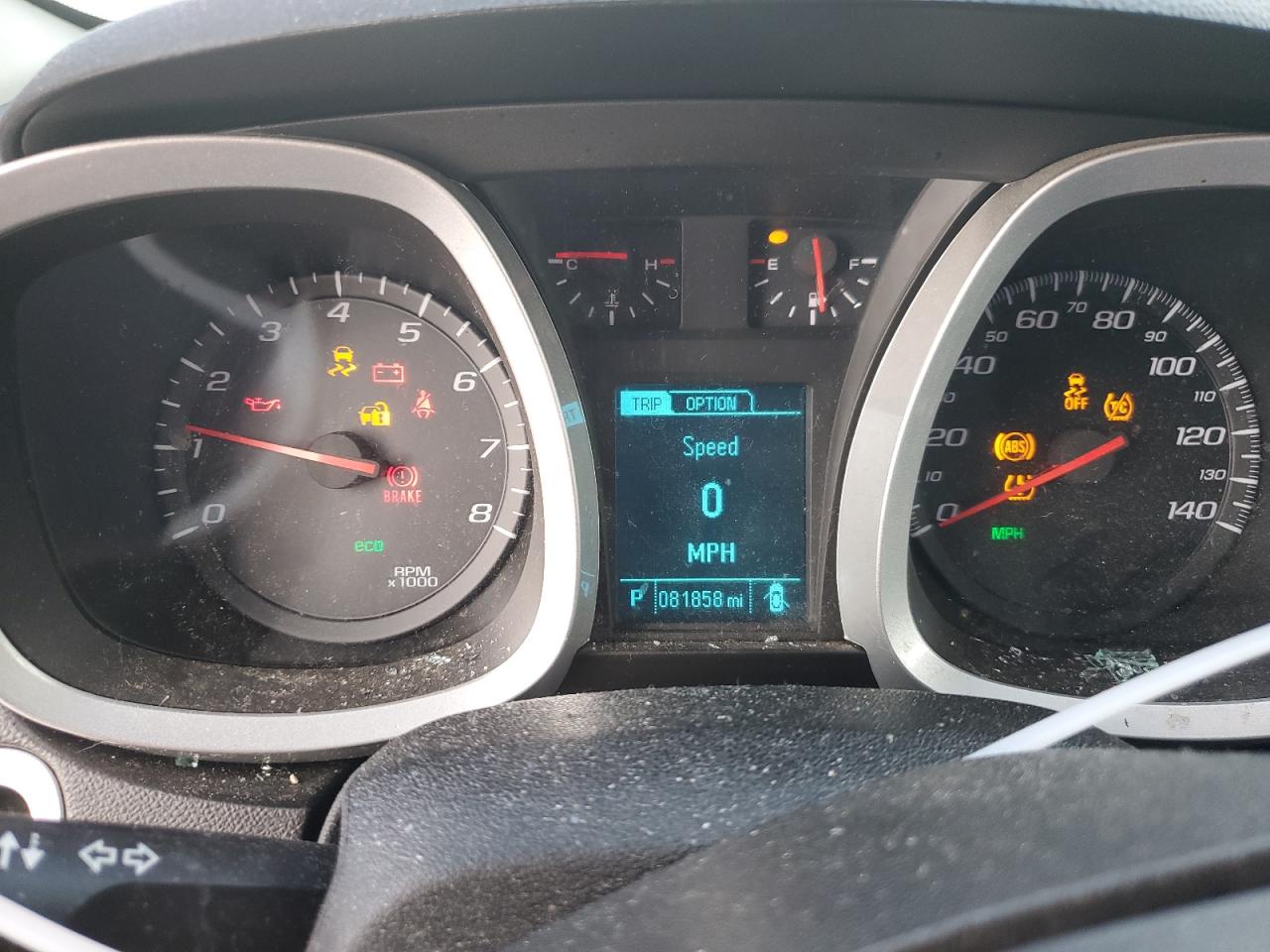 2016 Chevrolet Equinox VIN 2GNALCEK7G1131827 Copart auction photo, rear end / top/roof damage thumbnail 9