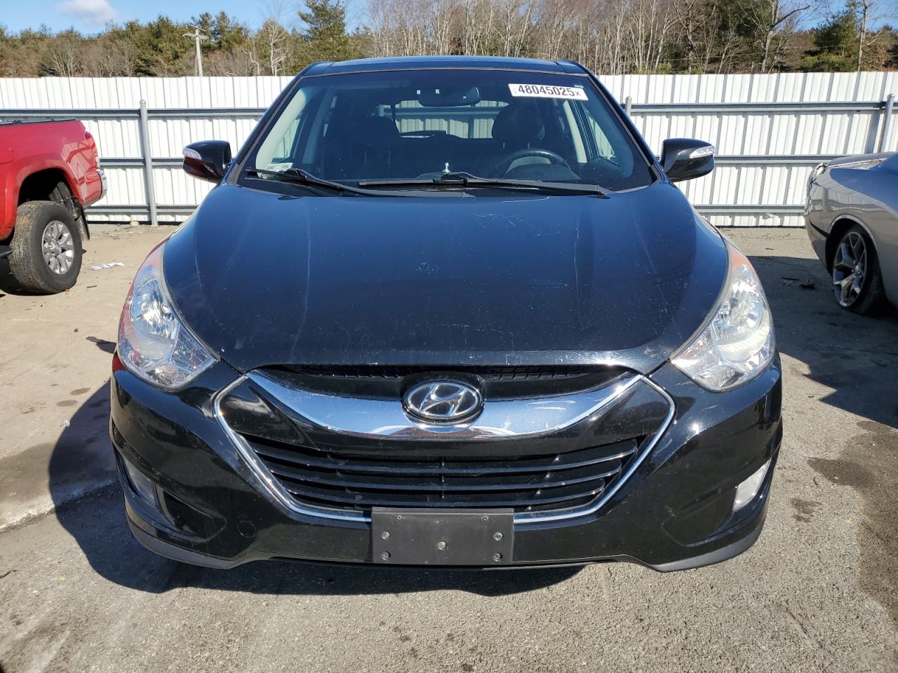 2013 Hyundai Tucson VIN KM8JUCAC1DU612222 Copart auction photo, rear end damage thumbnail 5