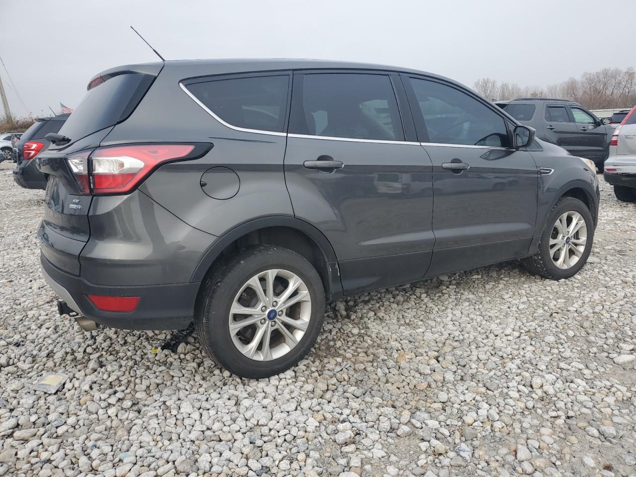 2017 Ford Escape VIN 1FMCU9GD3HUE44715 Copart auction photo, side / front end damage thumbnail 3