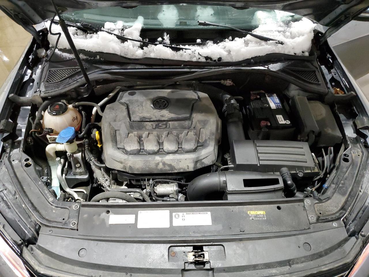 2018 Volkswagen Passat VIN 1VWBA7A34JC043647 Copart auction photo, side damage thumbnail 12