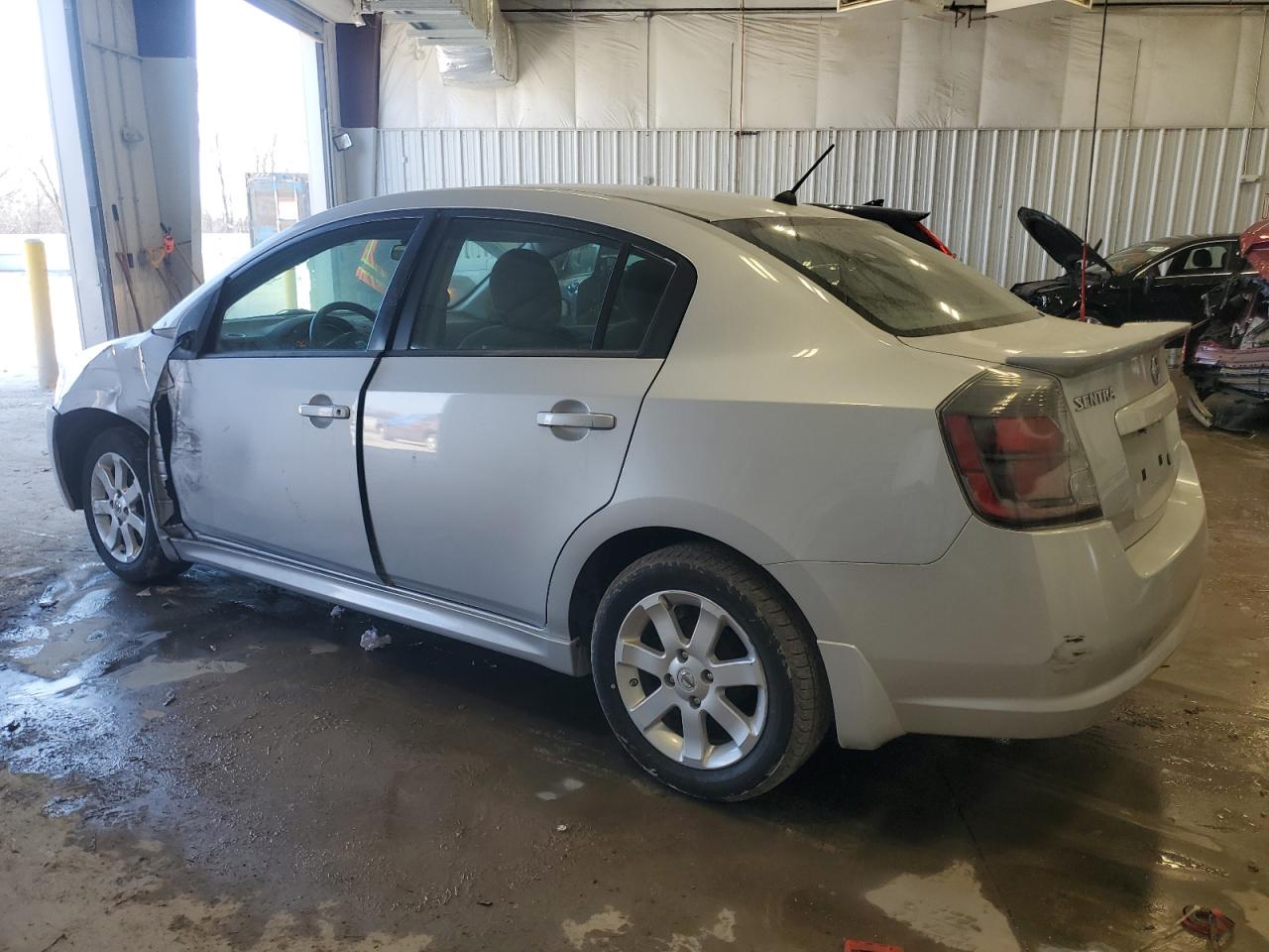 2010 Nissan Sentra VIN 3N1AB6AP7AL696151 Copart auction photo, front end / side damage thumbnail 2