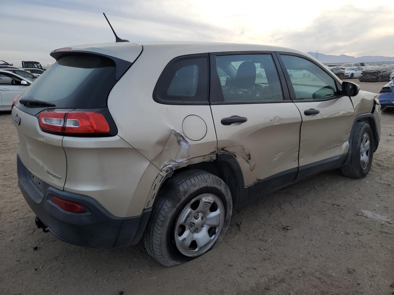 2014 Jeep Grand Cherokee VIN 1C4PJMAB7EW233588 Copart auction photo, all over damage thumbnail 3