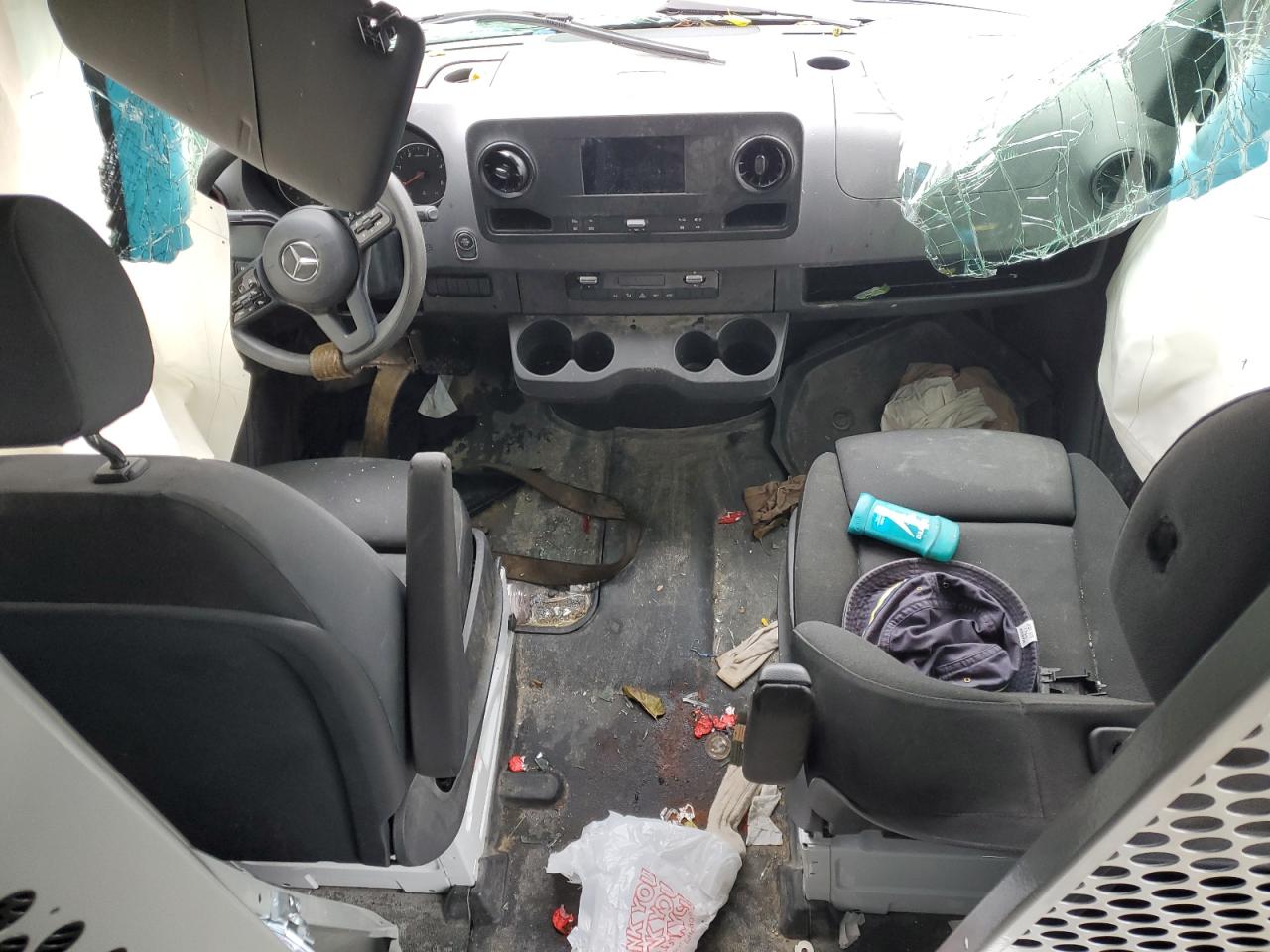 2023 Mercedes-Benz Sprinter VIN W1Y4NDHY1PT138798 Copart auction photo, all over damage thumbnail 8