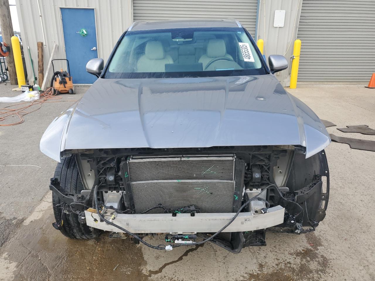 2023 Genesis Gv80 VIN KMUHBDSB4PU127787 Copart auction photo, front end / rear end damage thumbnail 5