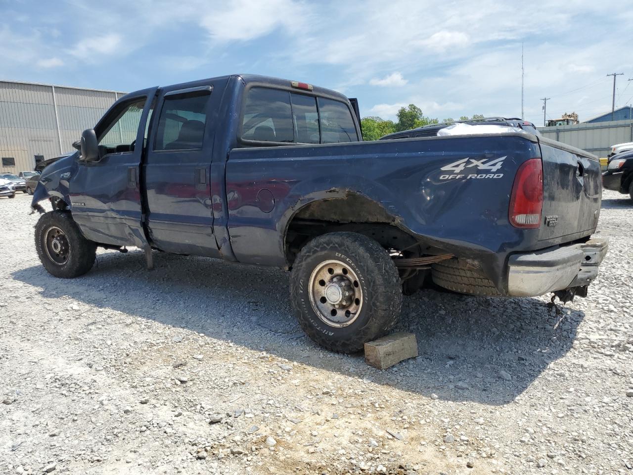2002 Ford F250 VIN 1FTNW21F02EB94330 Copart auction photo, all over damage thumbnail 2