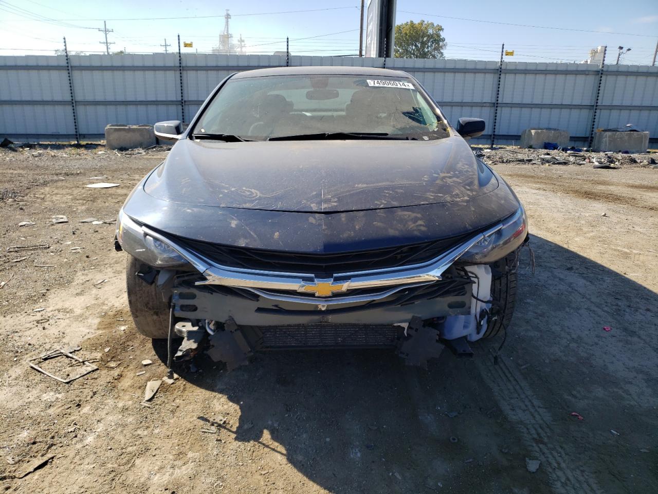 2022 Chevrolet Malibu VIN 1G1ZD5ST0NF141003 Copart auction photo, front end / side damage thumbnail 5